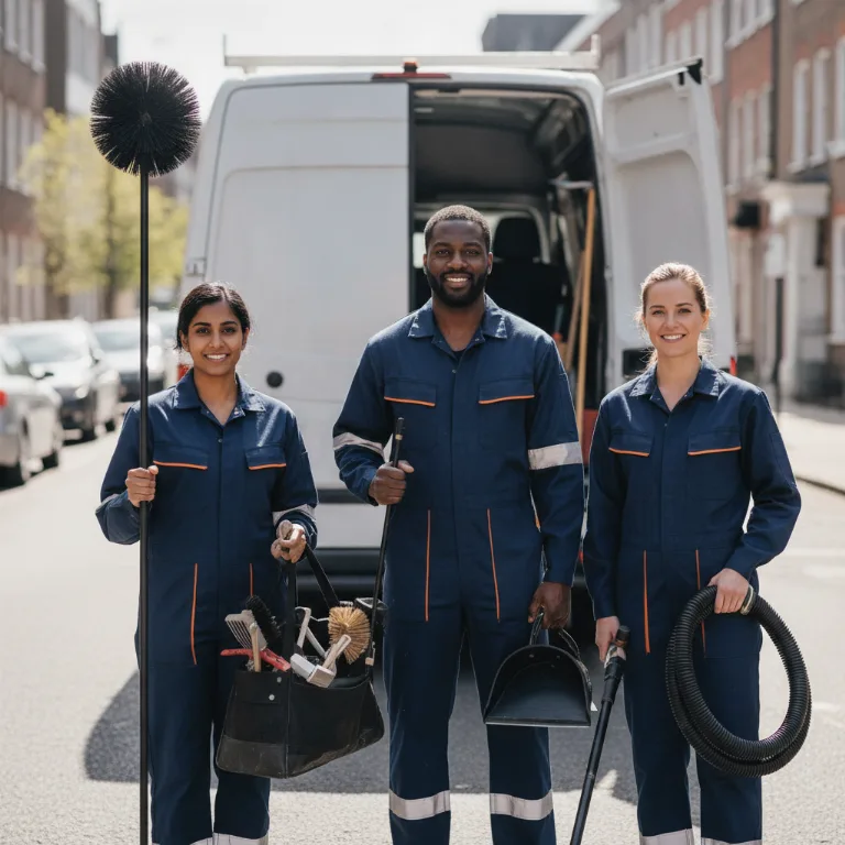 Chimney Sweep team in Verdun